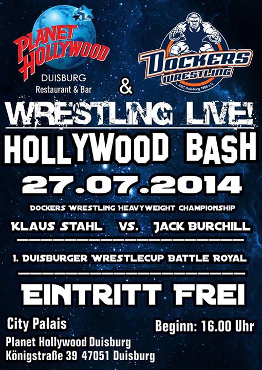 Live Wrestling im Planet Hollywood Duisburg
